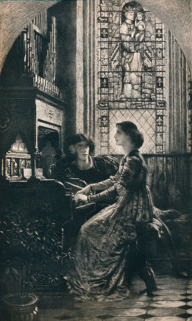 Harmonie, 1877, 1912 von Frank Dicksee