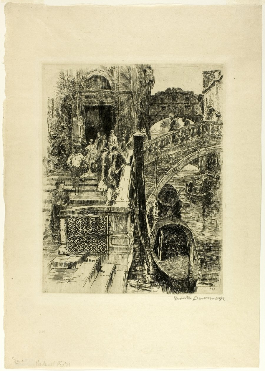 Die Seufzerbrücke von Frank Duveneck