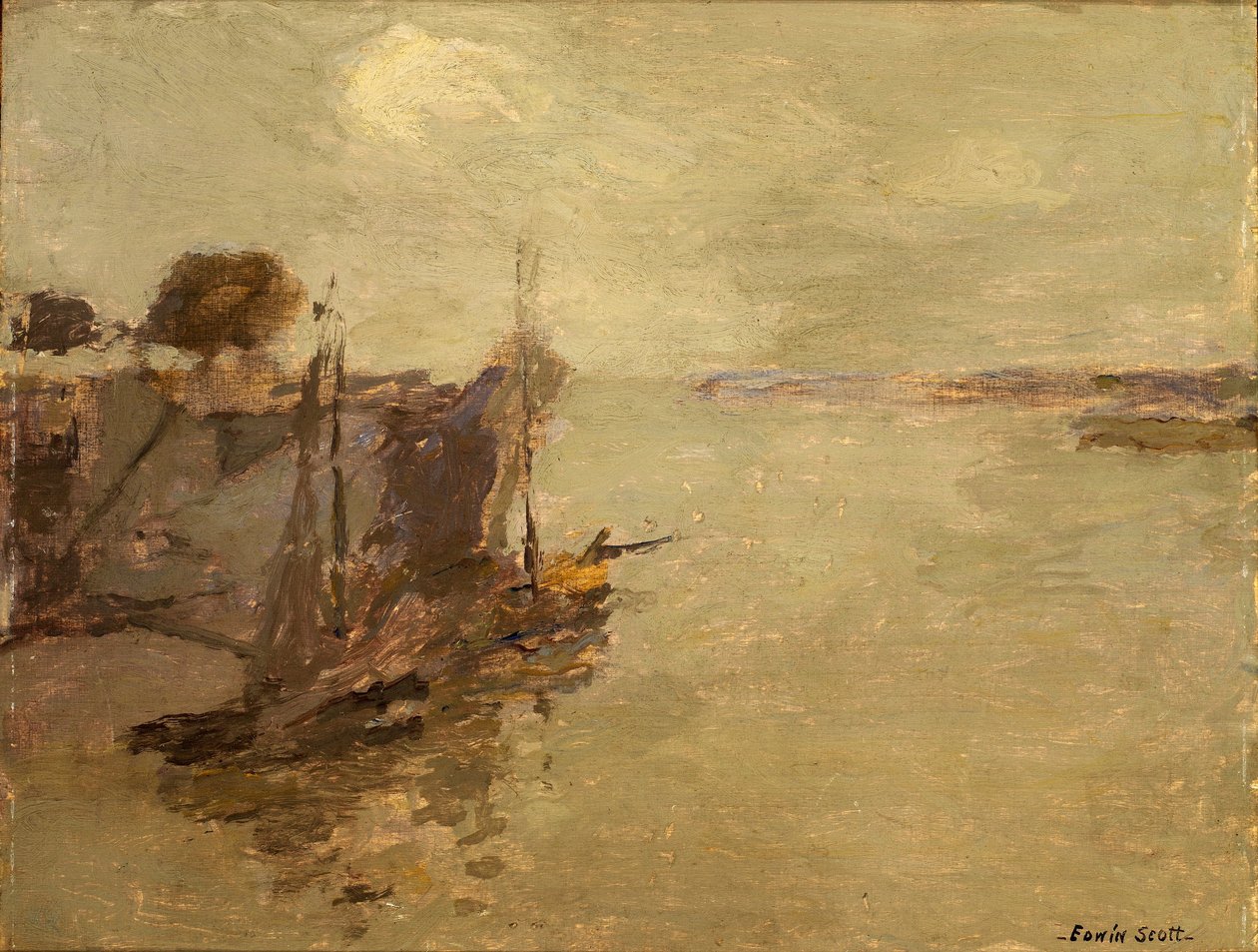 Honfleur Fischerboote Nr. 2 von Frank Edwin Scott