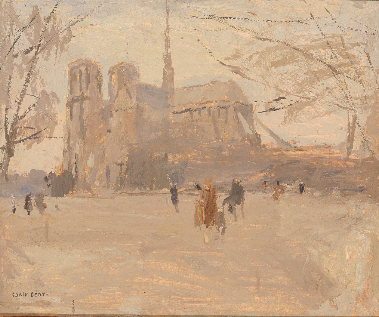 Notre Dame Nr. II, o.J. von Frank Edwin Scott