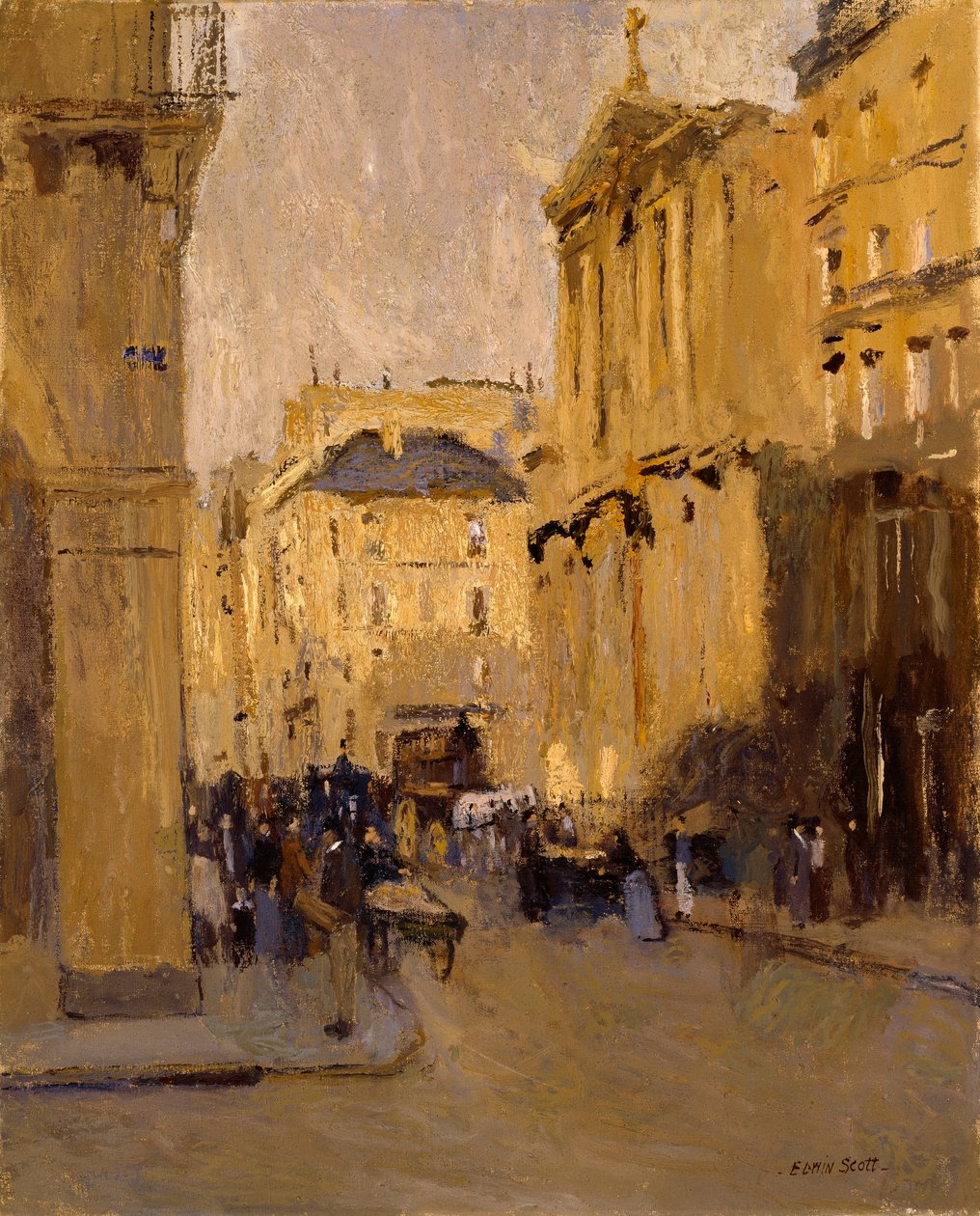 Saint Roche, Rue Saint Honore von Frank Edwin Scott
