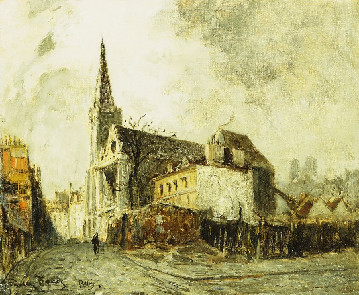 Kathedrale in Paris von Frank Myers Boggs