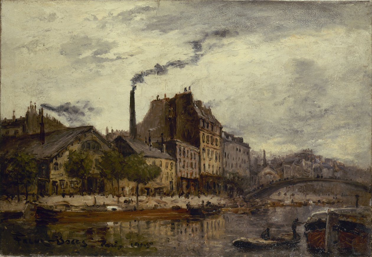 Der Quai de Valmy, 1905 von Frank Myers Boggs