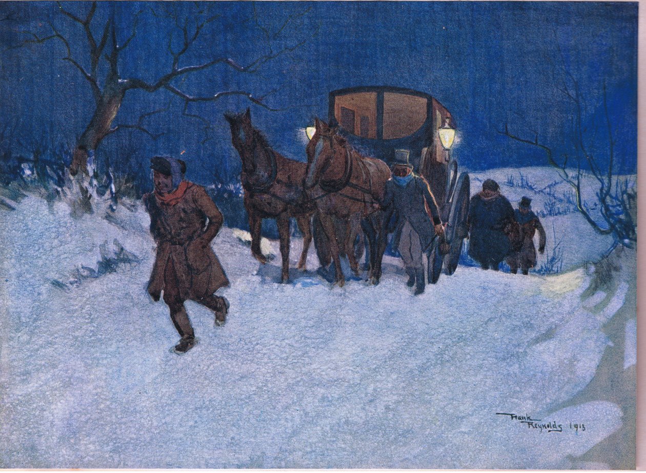 Nahe dem Ende der Reise, ca. 1920 von Frank Reynolds