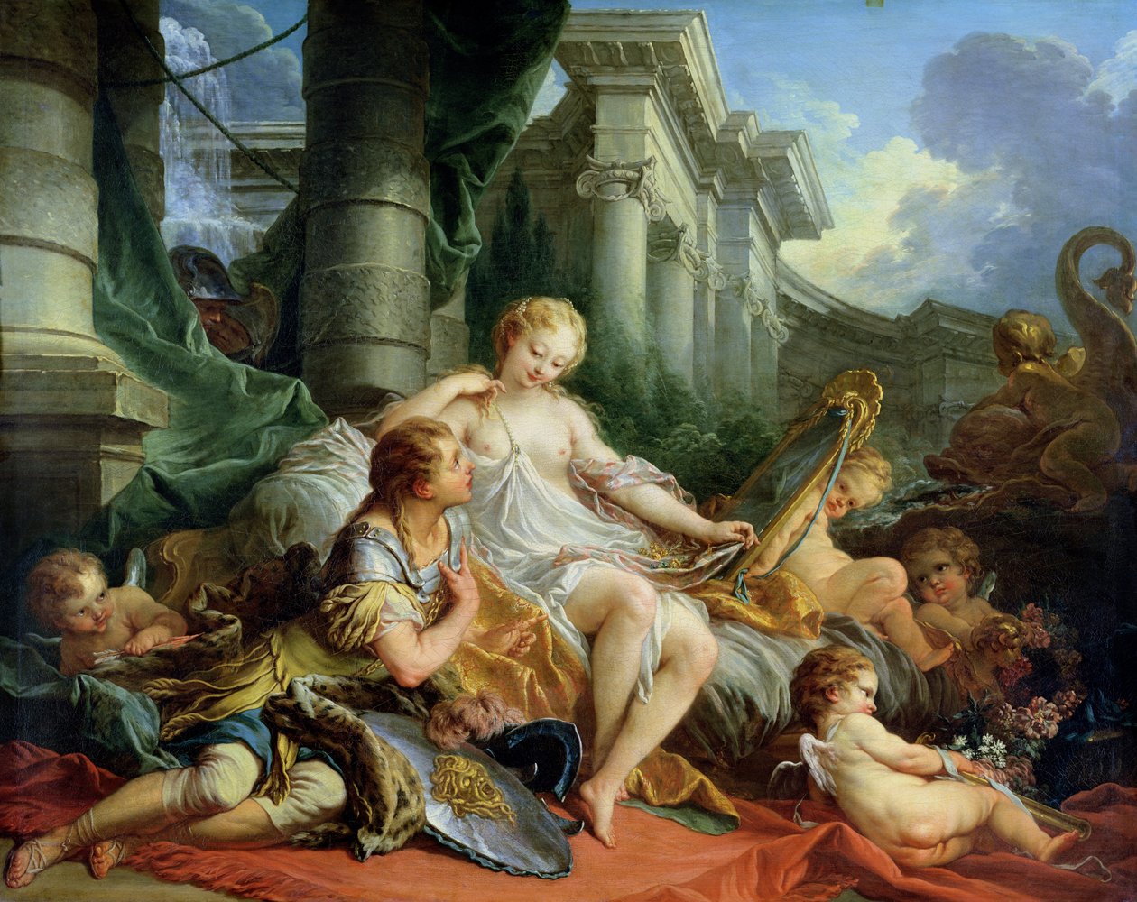 Rinaldo und Armida, 1733 von François Boucher