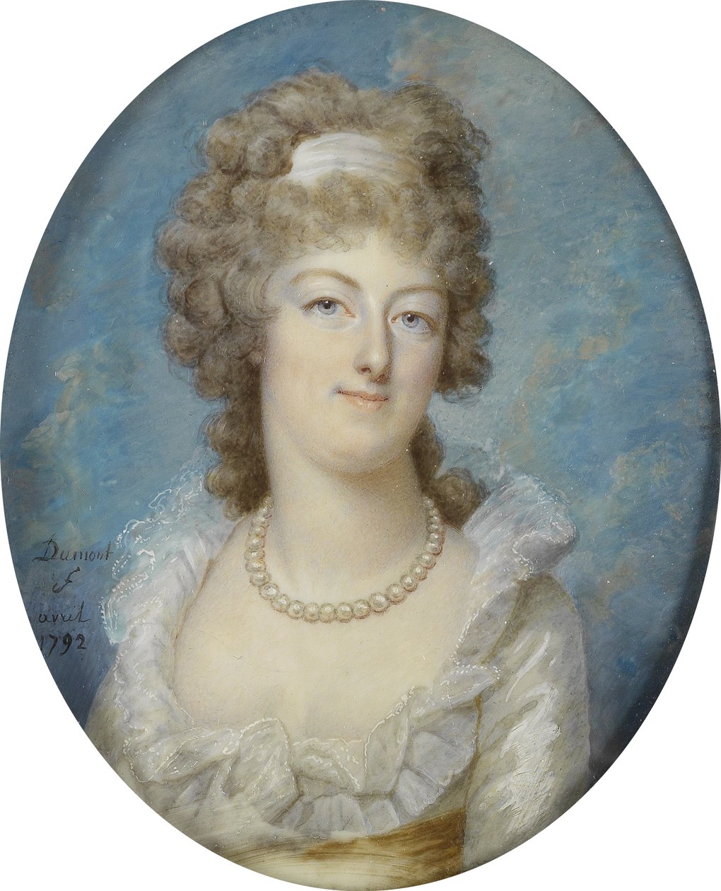 Porträt von Marie Antoinette von Francois Dumont