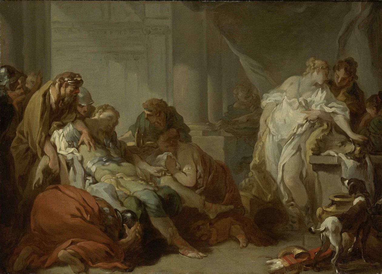 Tod des Meleager (1727) von François Boucher