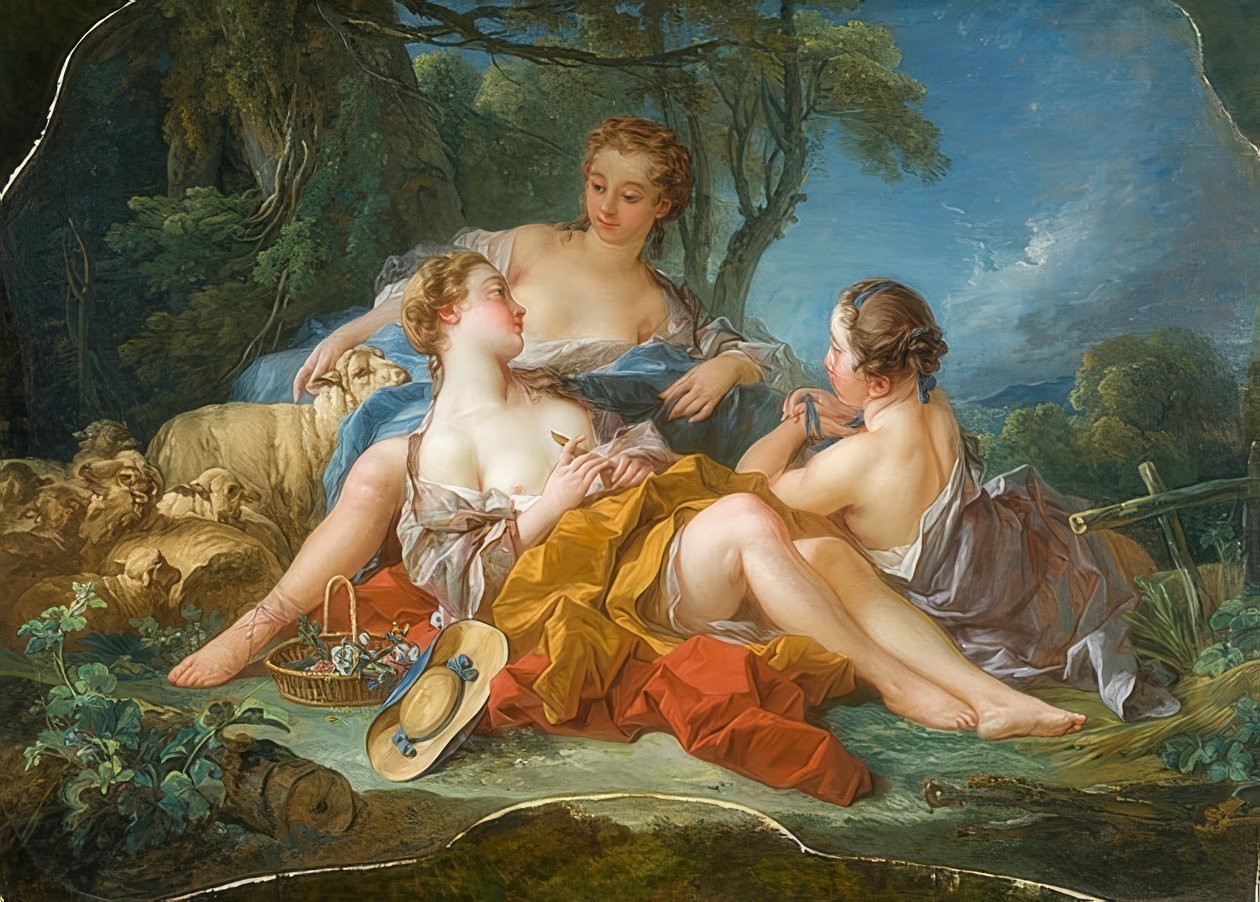 Les Confidences Pastorales von François Boucher