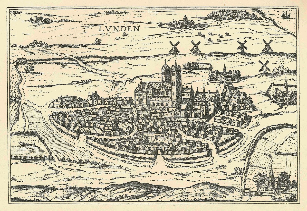 Die Stadt von en von Frans Hogenberg