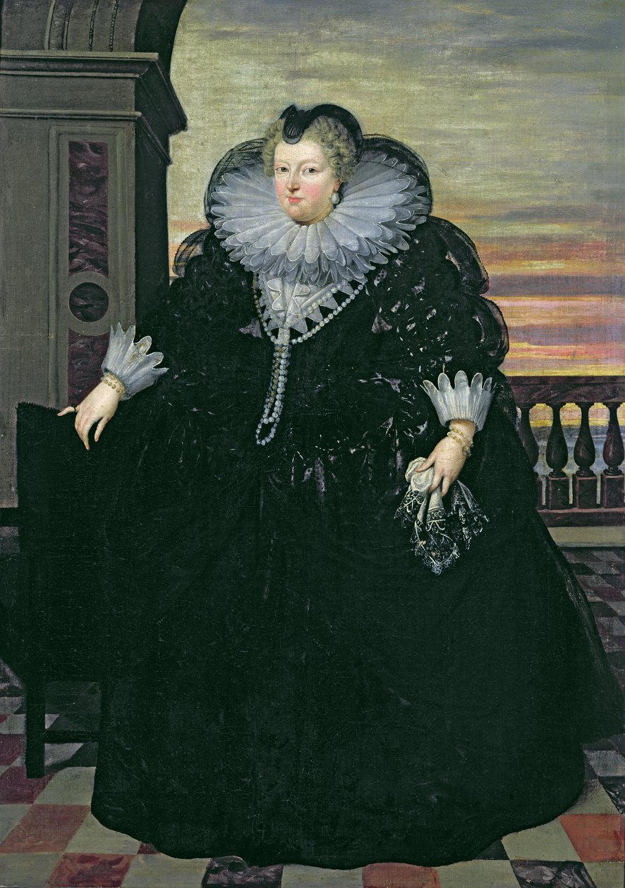Marie de Medici (1573-1642) Königin von Frankreich, 1617 von Frans Pourbus the Younger