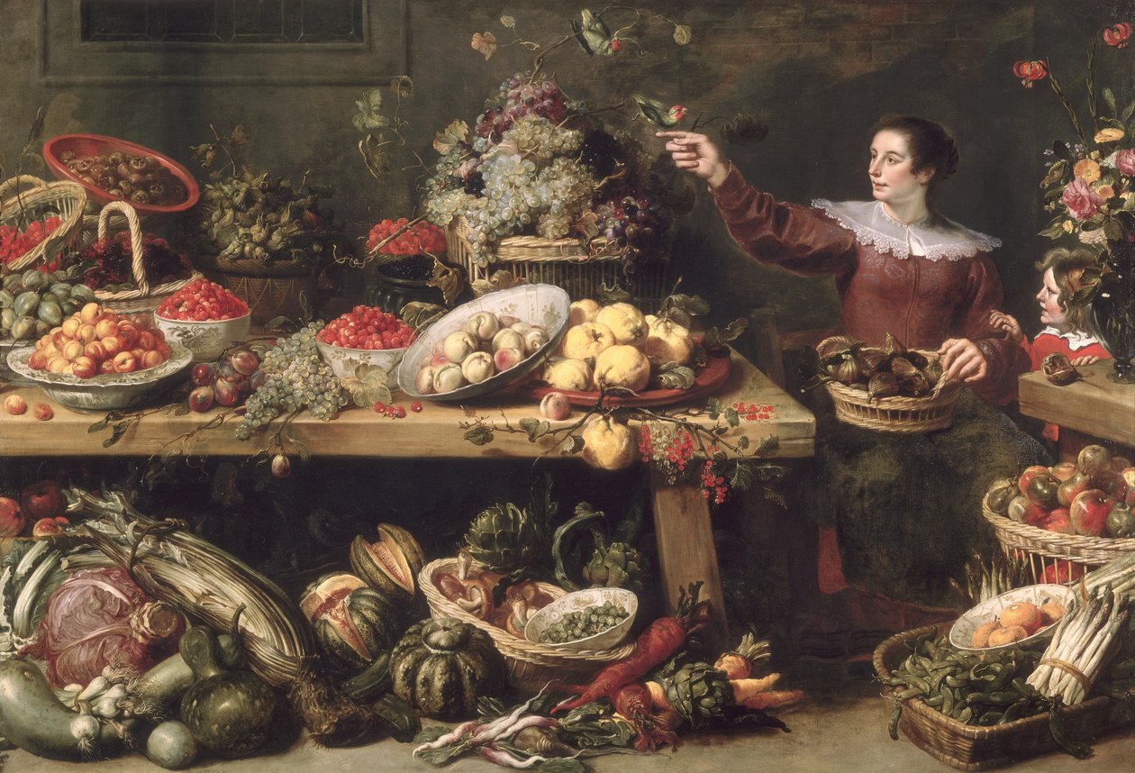 Stillleben mit Obst und Gemüse von Frans Snyders or Snijders