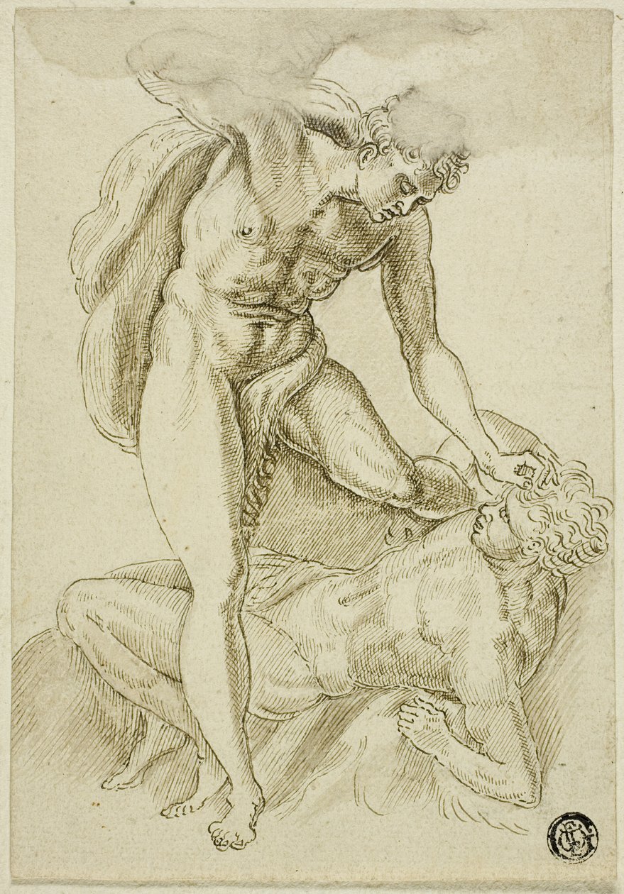 Kain erschlägt Abel von Frans Floris I