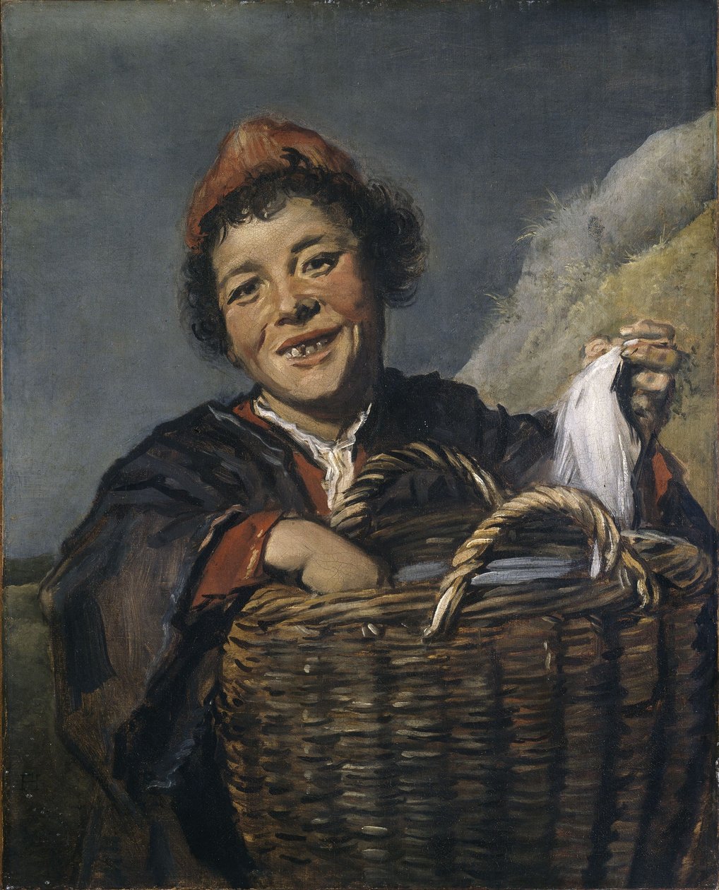 Ein Fischerjunge von Frans Hals