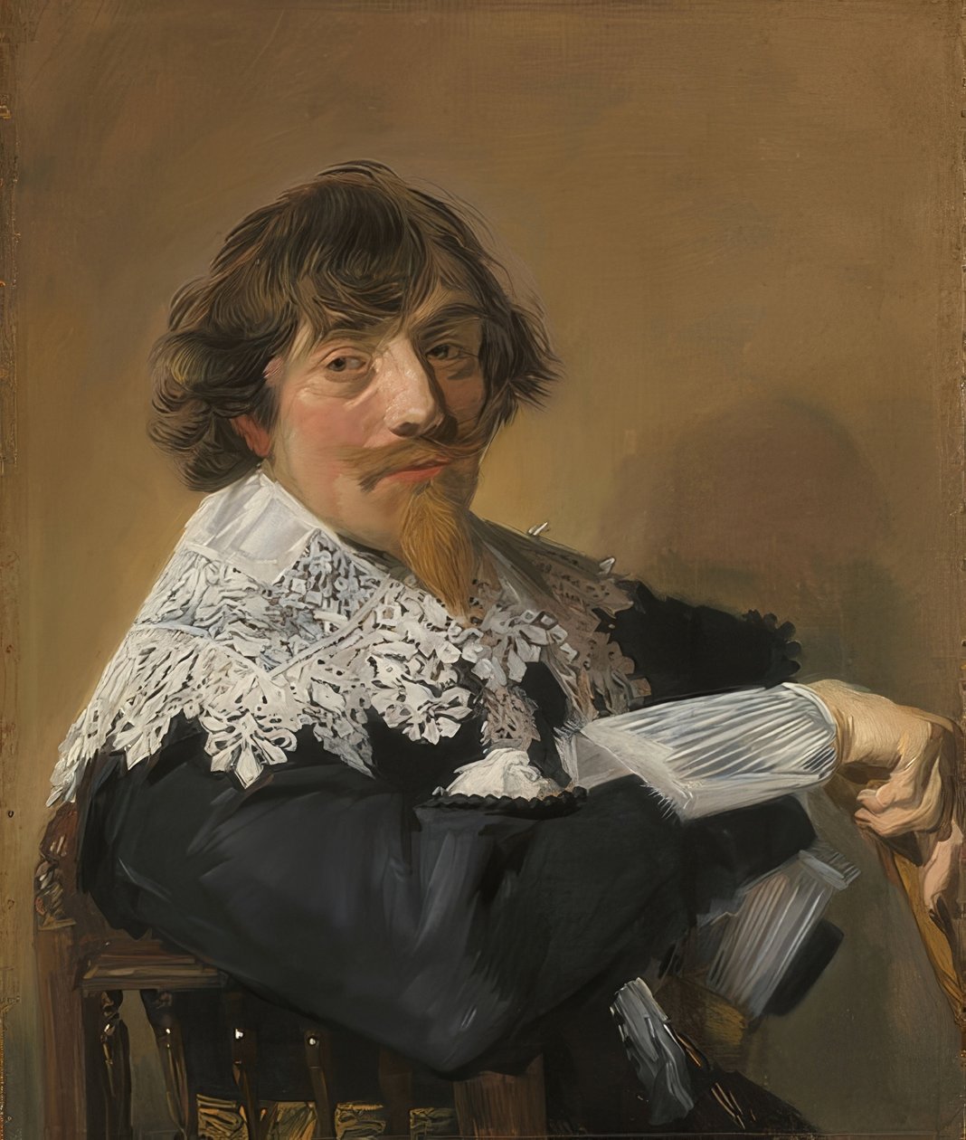 Portrait eines Mannes von Frans Hals
