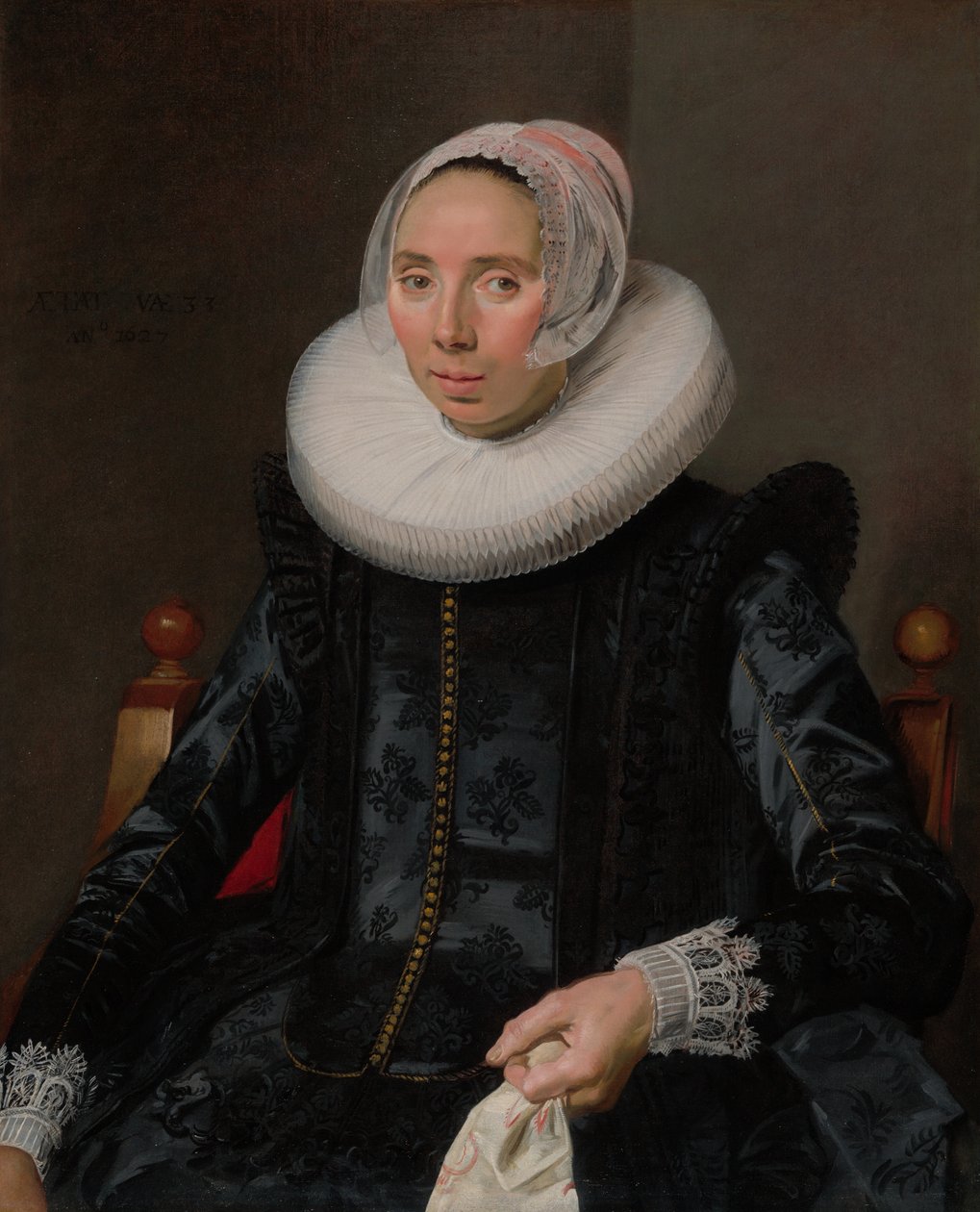 Porträt einer Dame von Frans Hals