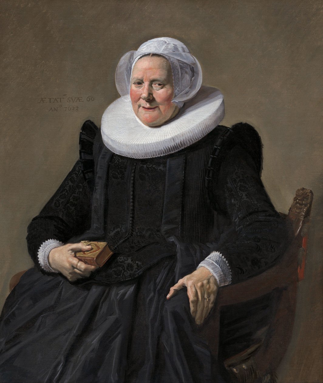 Porträt einer Frau von Frans Hals