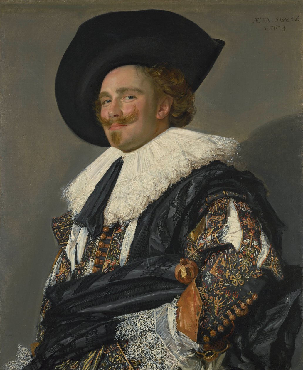 Der lachende Kavalier von Frans Hals