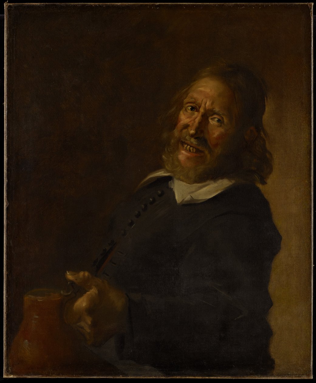 Der lachende Zecher, 18. Jahrhundert von Frans Hals