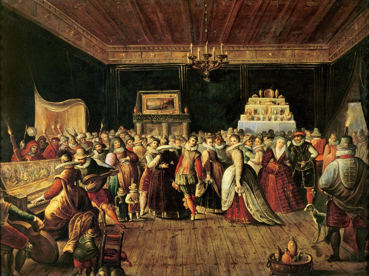 Ein Ball von Frans the Elder Francken