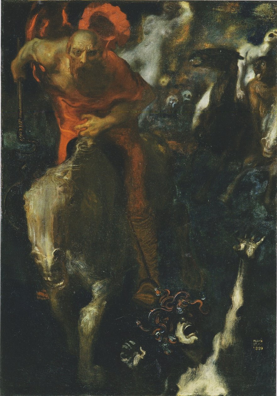 Wilde Jagd von Franz von Stuck