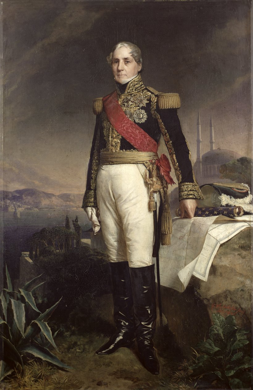 Francois-Horace (1772-1851) Graf Sebastiani, 1841 von Franz Xaver Winterhalter