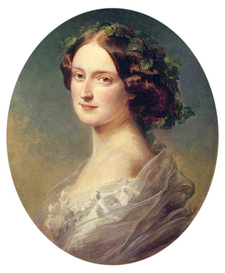 Lady Clementina Augusta Wellington Child-Villiers von Franz Xaver Winterhalter