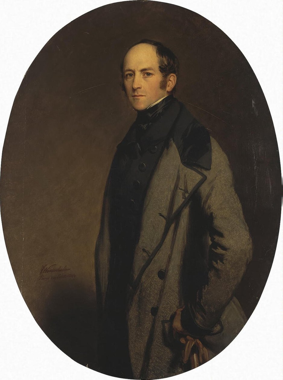 Porträt von Graf Alexei Bobrinsky von Franz Xaver Winterhalter