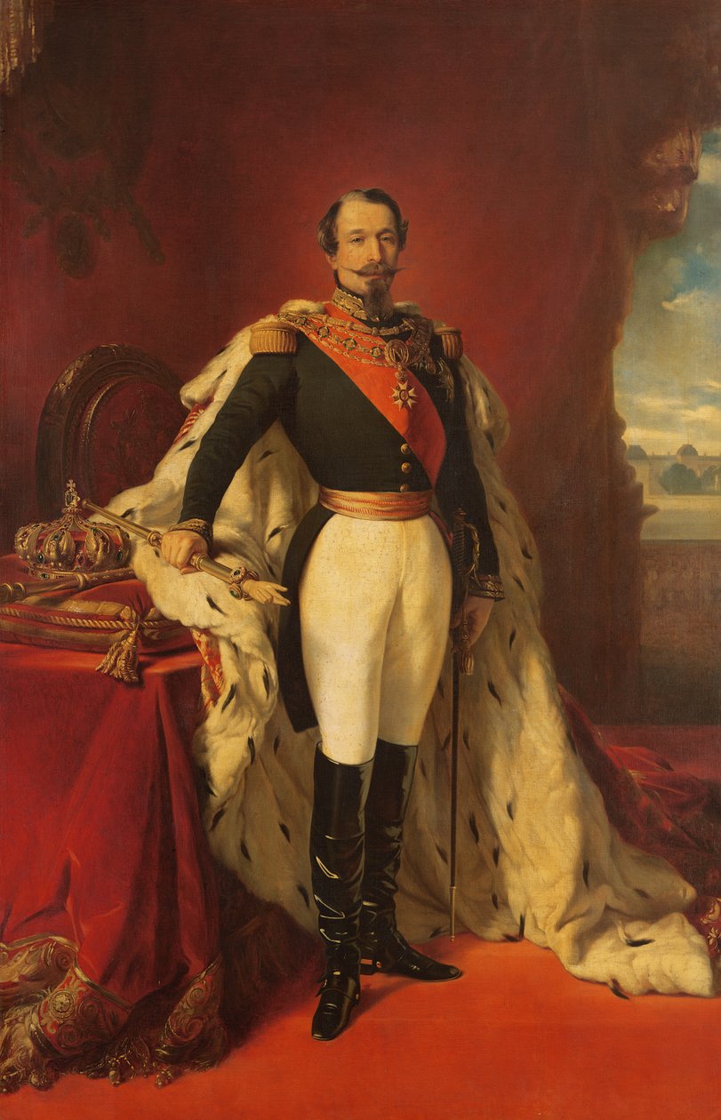 Porträt von Napoleon III (1808-73) Kaiser von Frankreich von Franz Xaver Winterhalter