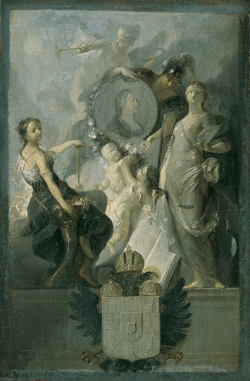 Huldigung für Kaiserin Maria Theresia von Franz Anton Maulbertsch