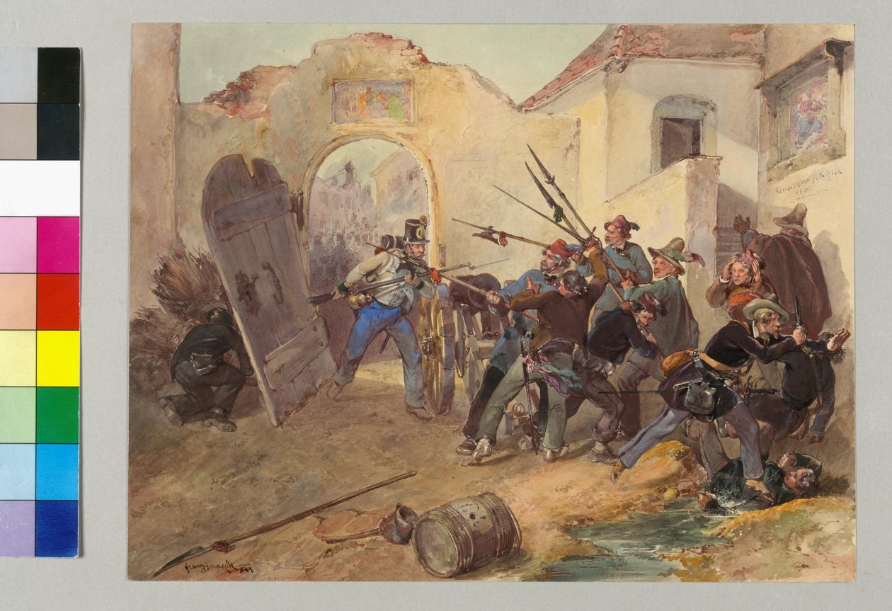 Italien 1848 von Franz Gerasch