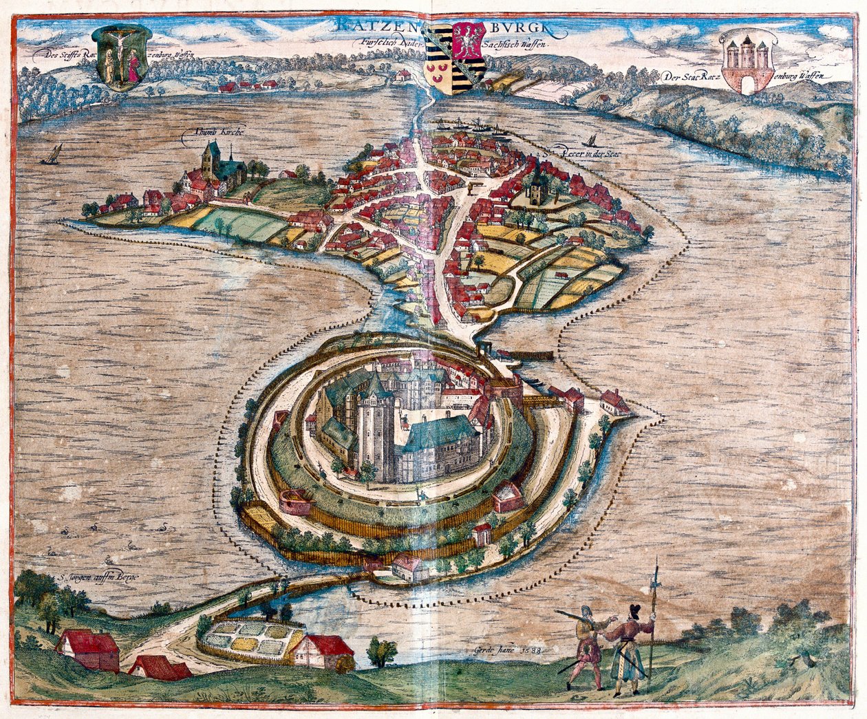Ratzeburg, Deutschland von Franz Hogenberg
