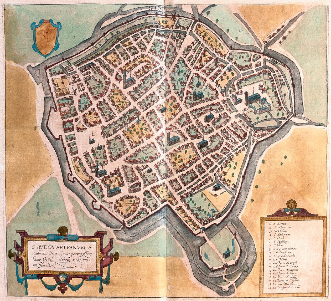 St. Omer, Frankreich von Franz Hogenberg