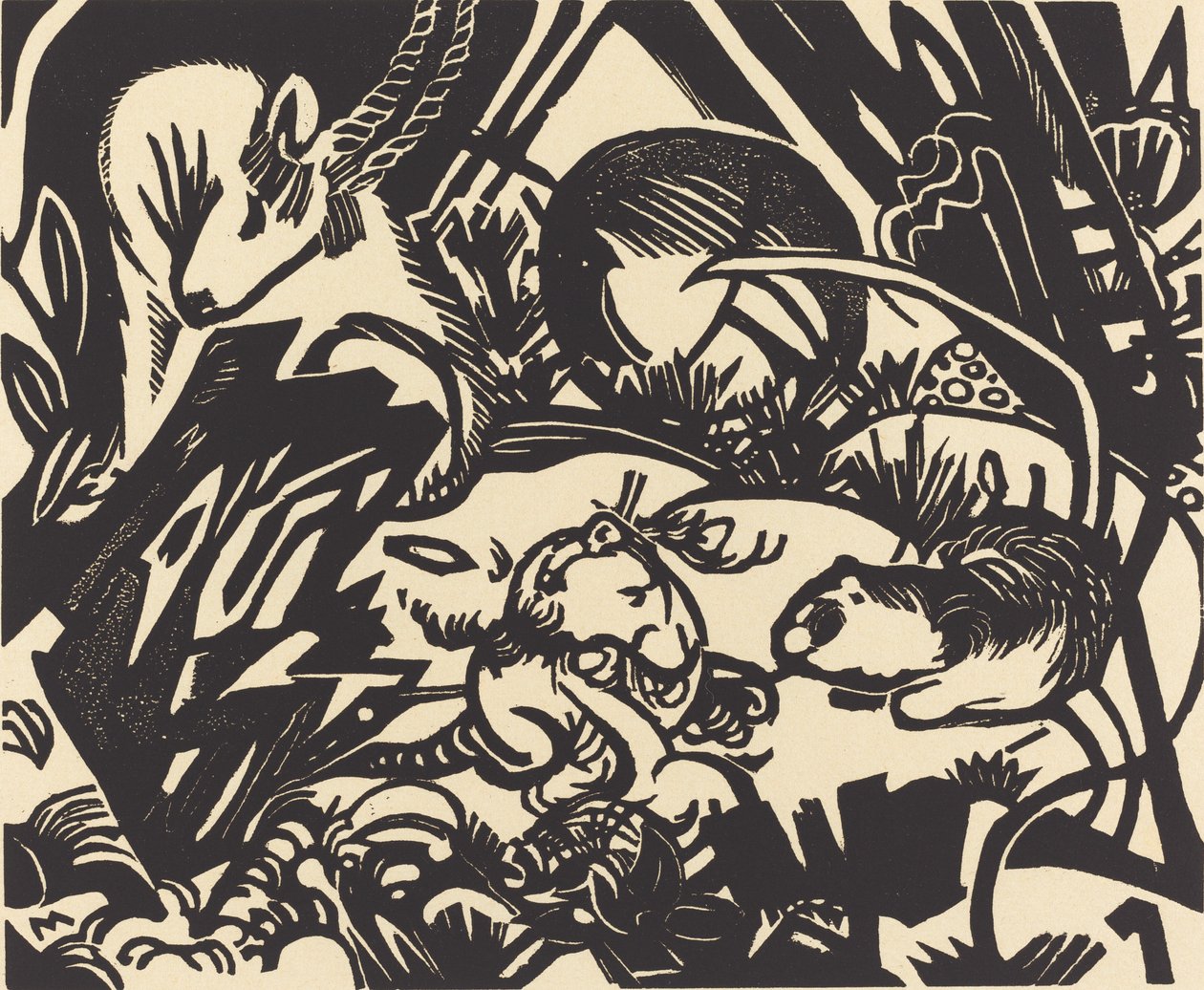 Tierlegende von Franz Marc