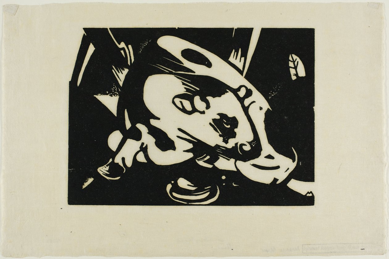 Der Stier von Franz Marc
