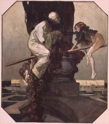 Die Wippe von Franz von Bayros (1866 1924)