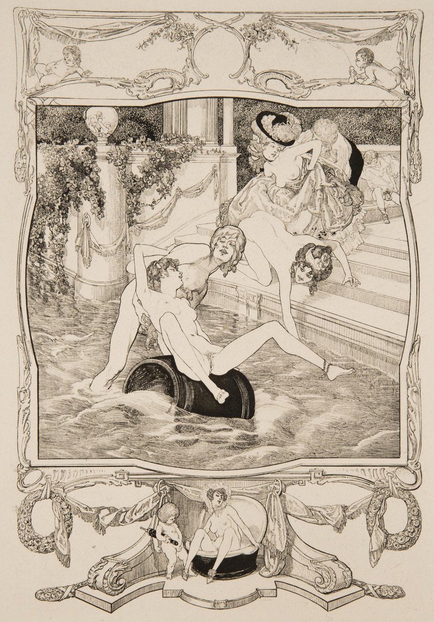 Sammlung galanter und erotischer Fantasien von Franz von Bayros
