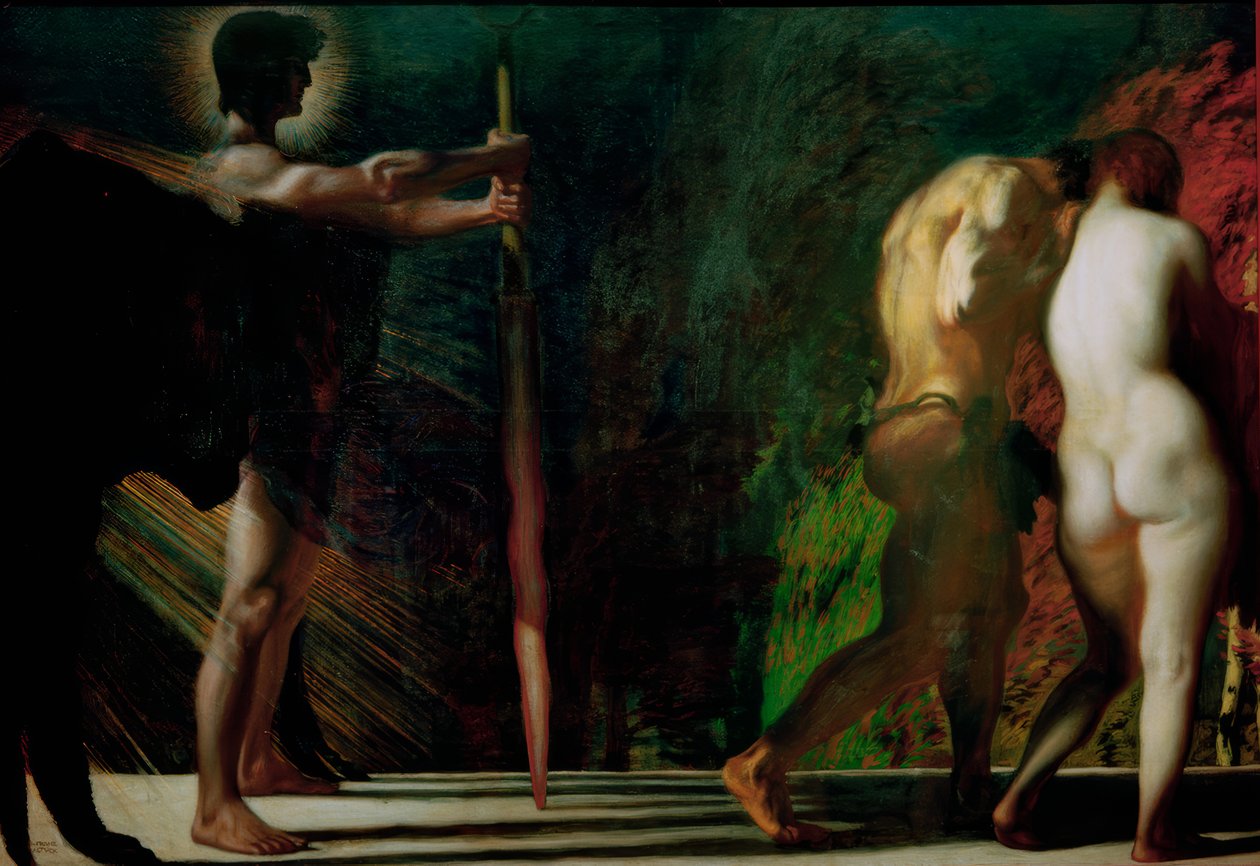 Das verlorene Paradies von Franz von Stuck