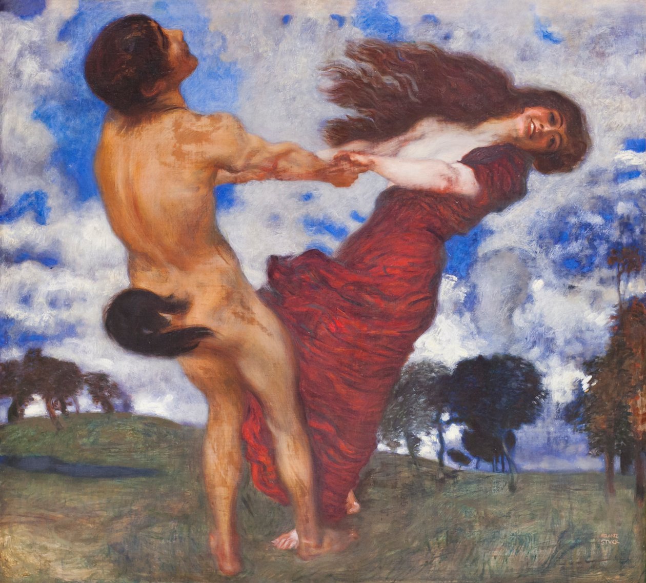 Ring-a-Ring-of-Roses von Franz von Stuck