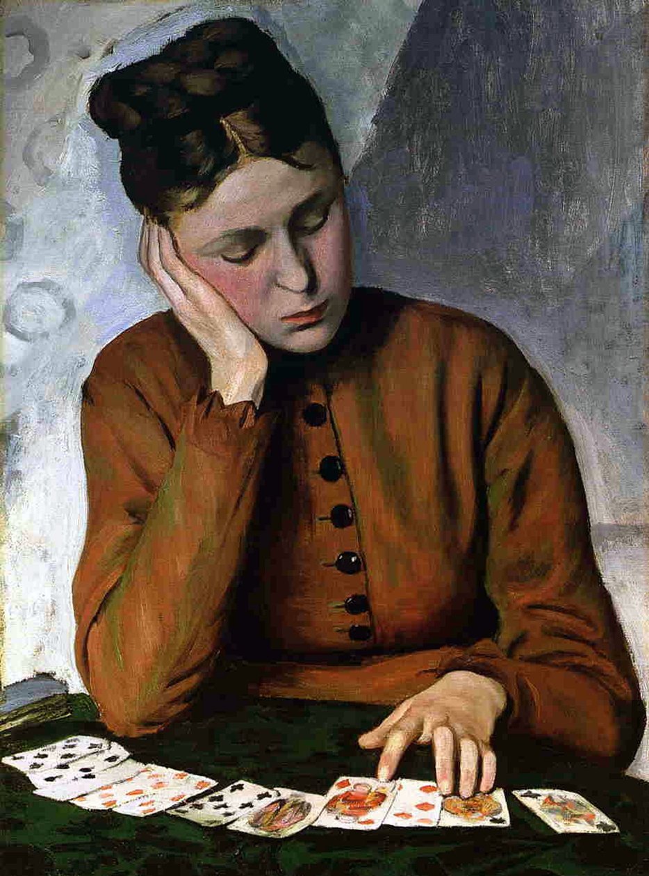 Die Wahrsagerin, 1869 von Frédéric Bazille