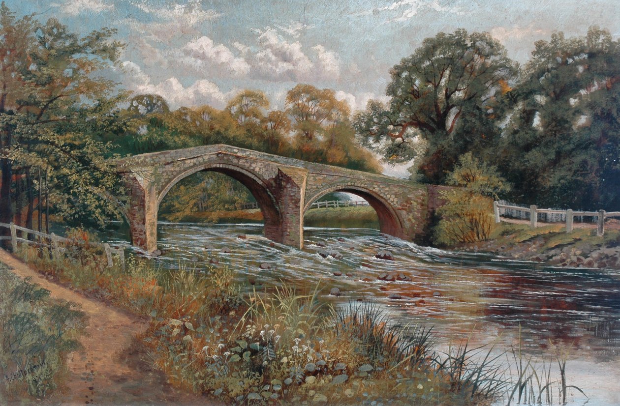 Ansicht von Ilkley, 1893 von Fred Challacombe