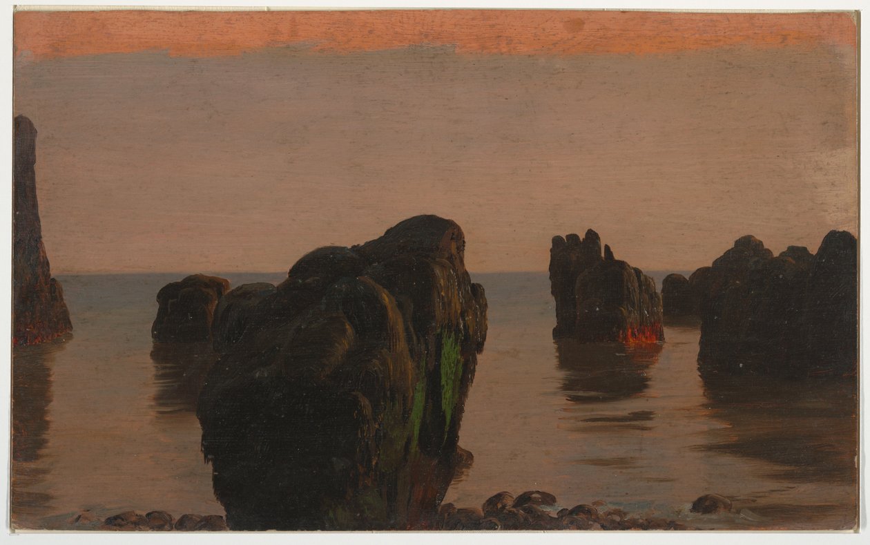 Zeichnung, Grand Manan Island, Kanada, 1851–52 von Frederic Edwin Church