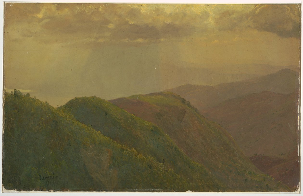 Landschaft in Jamaika, Westindien von Frederic Edwin Church