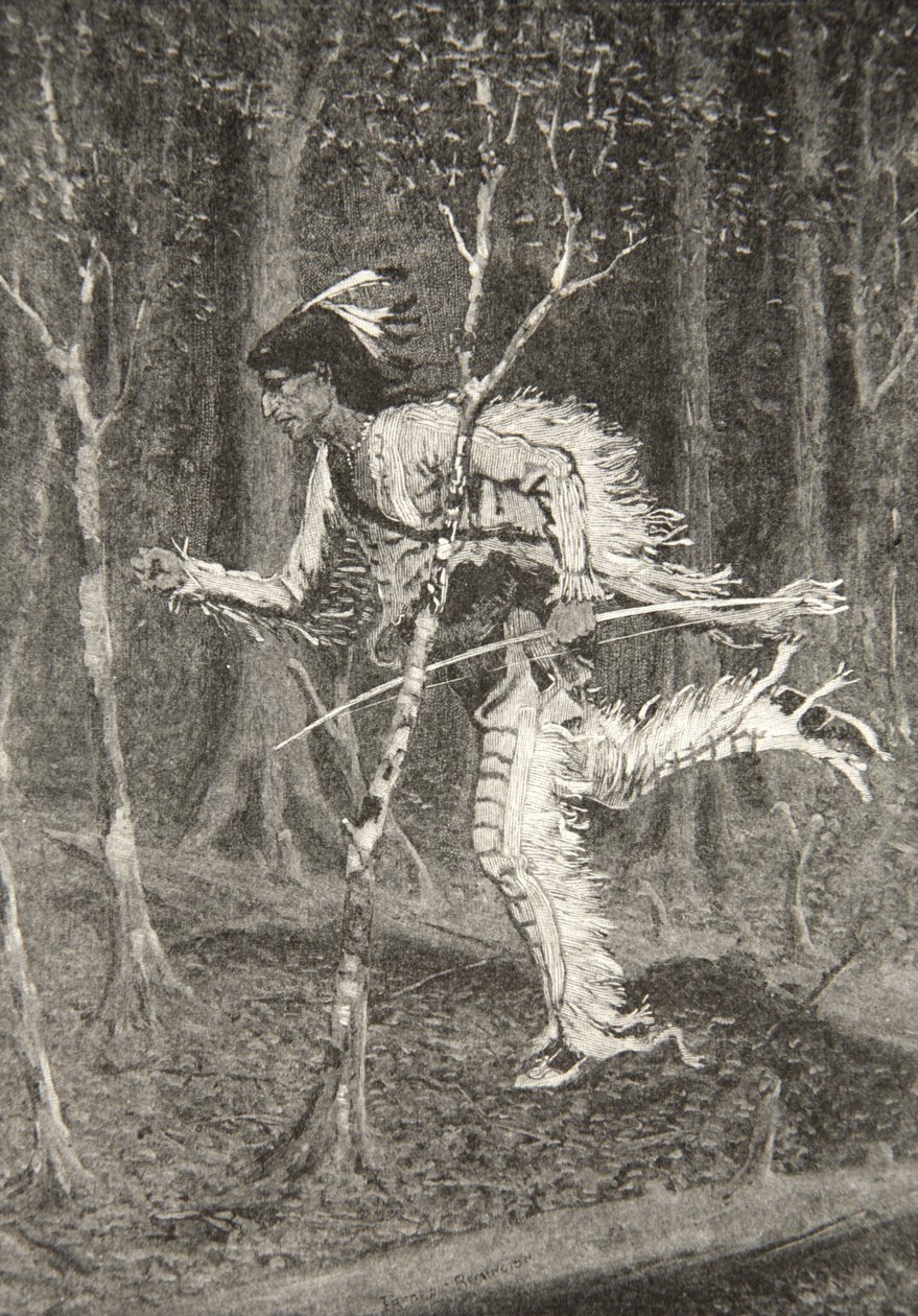 Durch Busch, und Dickicht, und Wald, rannte der listige Pau-Puk-Keewis, aus 