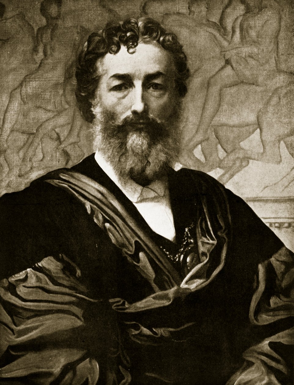 Selbstporträt von Frederic (after) Leighton