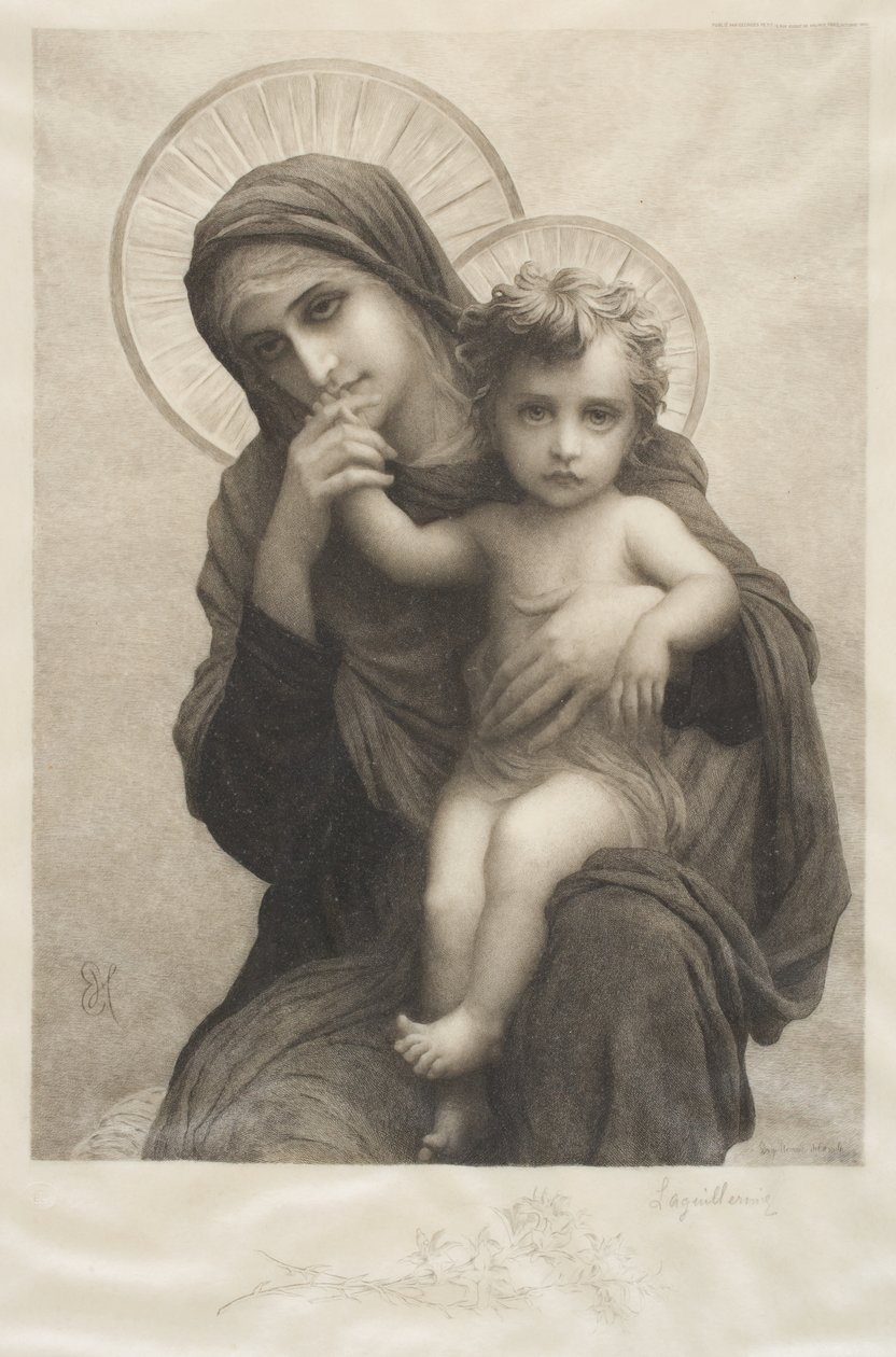 Madonna und Kind von Frederic Auguste Laguillermie