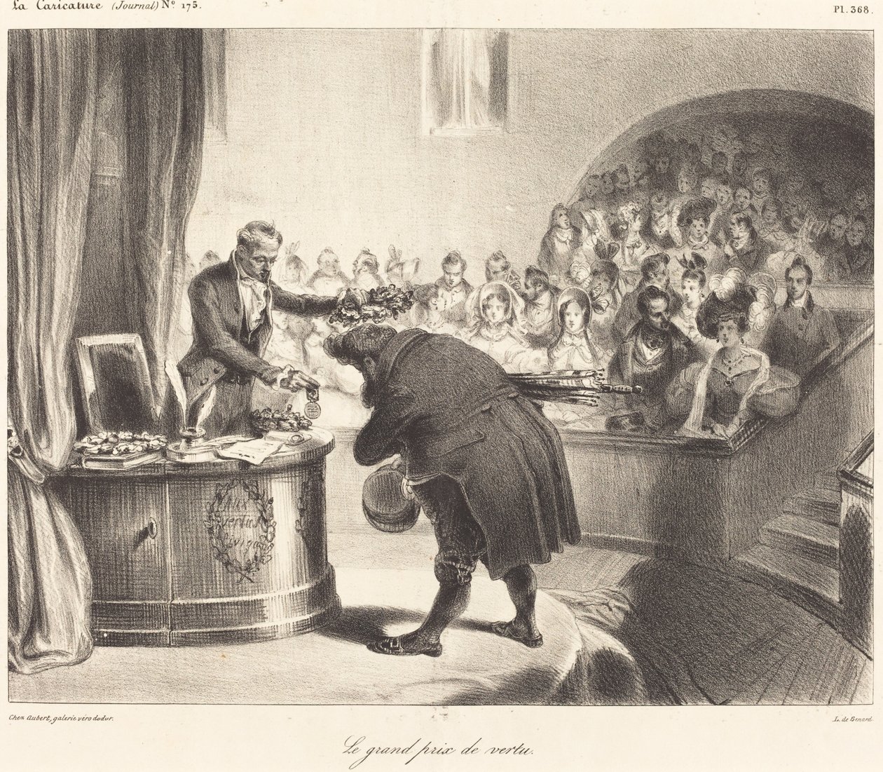 Der große Tugendpreis von Frederic Bouchot