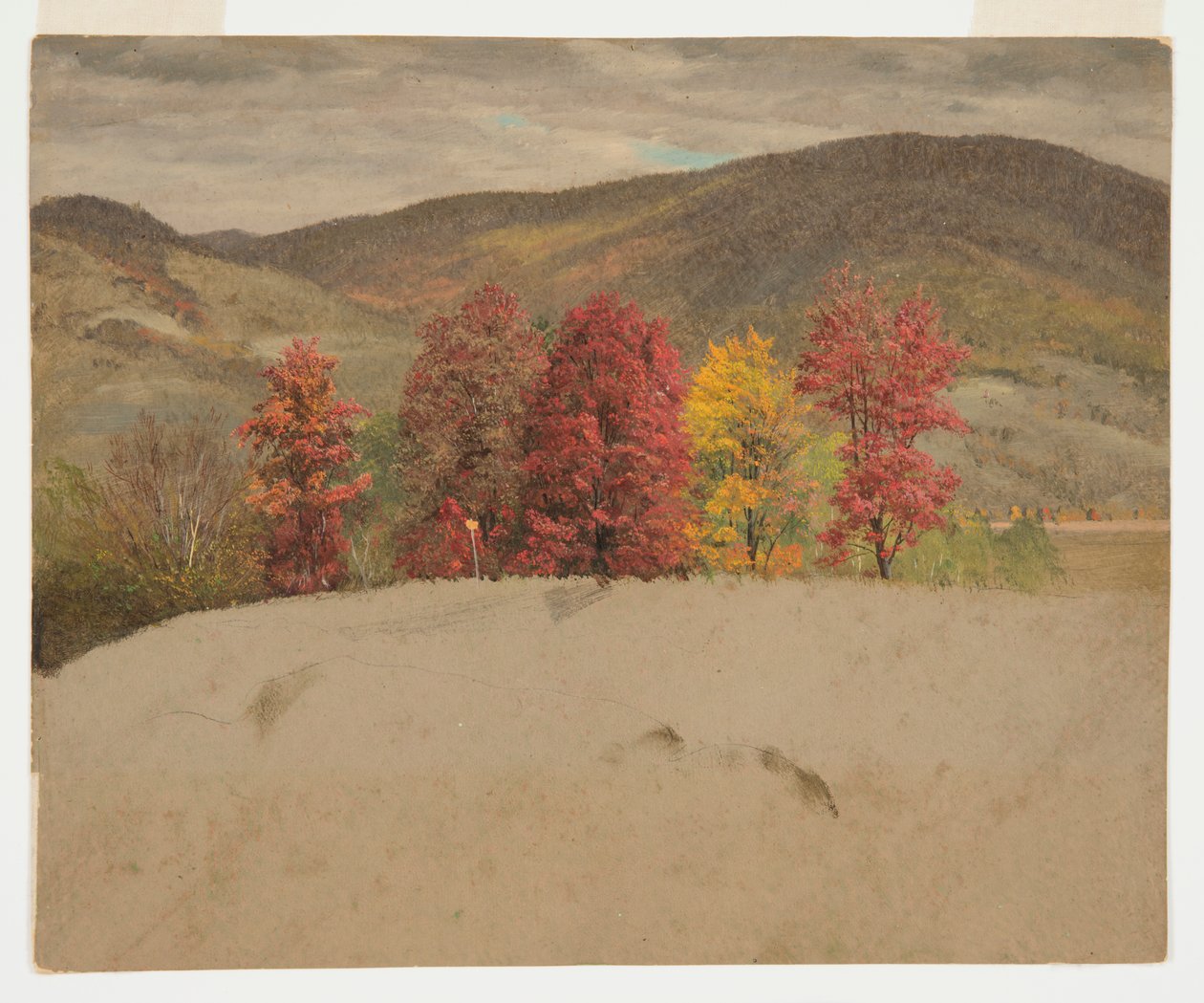 Herbstlandschaft in Neuengland von Frederic Edwin Church