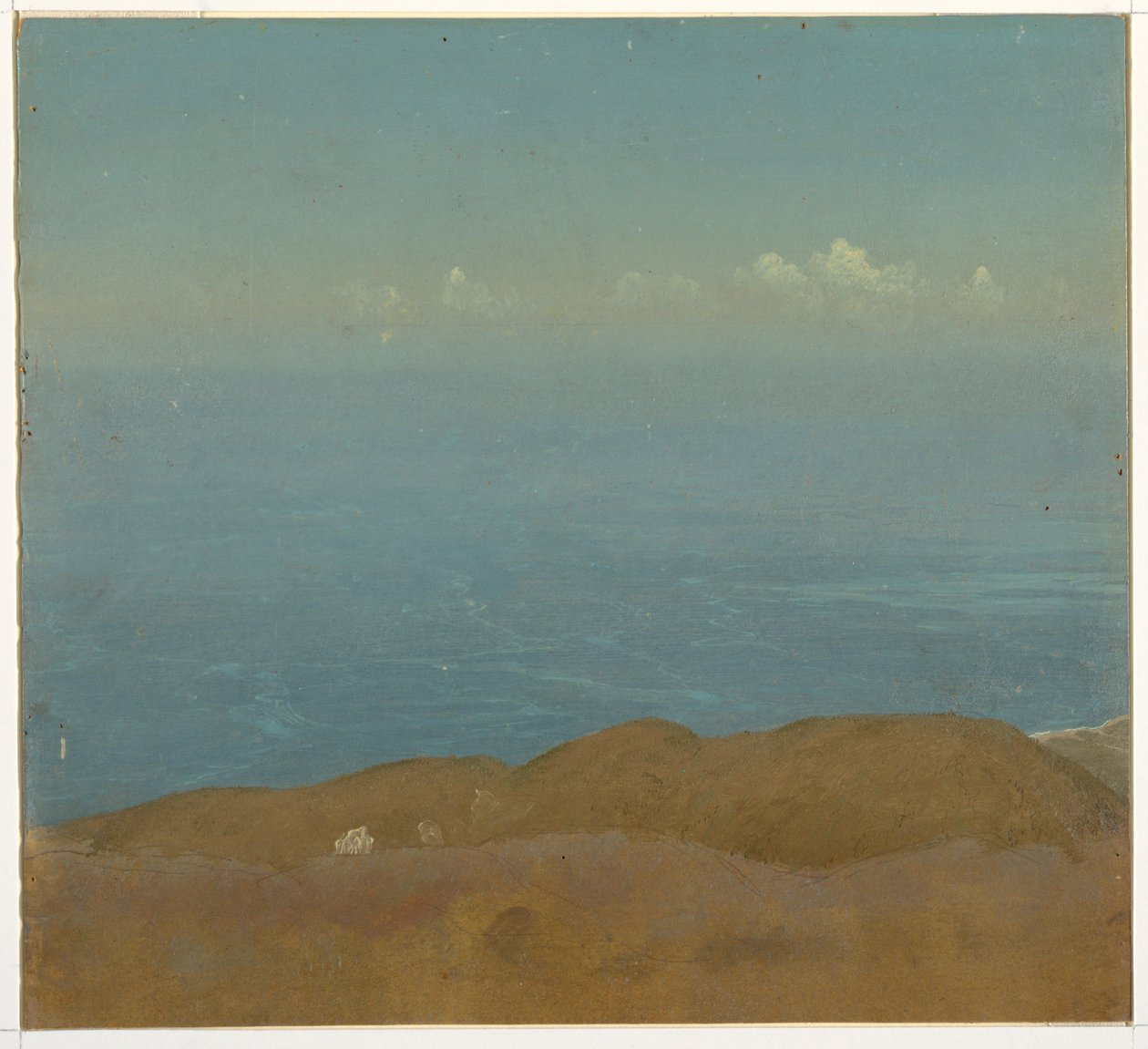 Zeichnung, Wolkenstudie, 1860–70 von Frederic Edwin Church