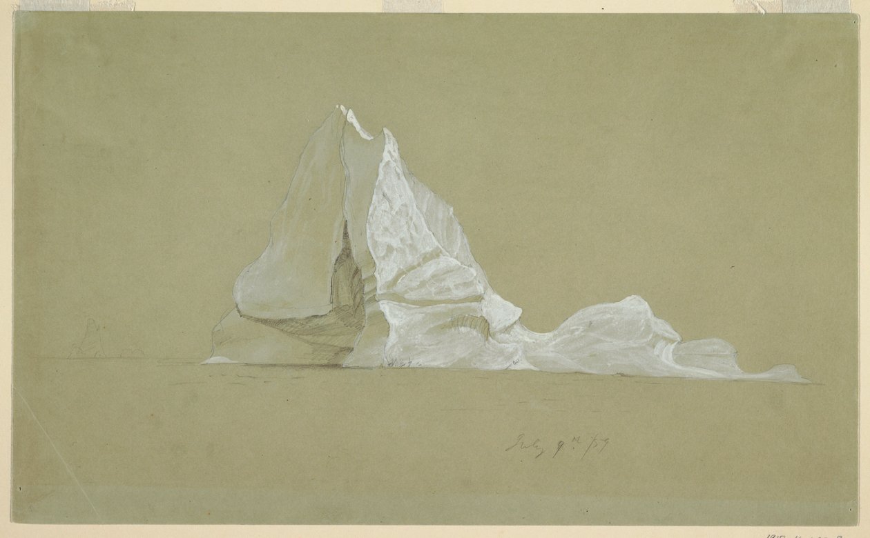 Schwimmender Eisberg, 9. Juli 1859 von Frederic Edwin Church