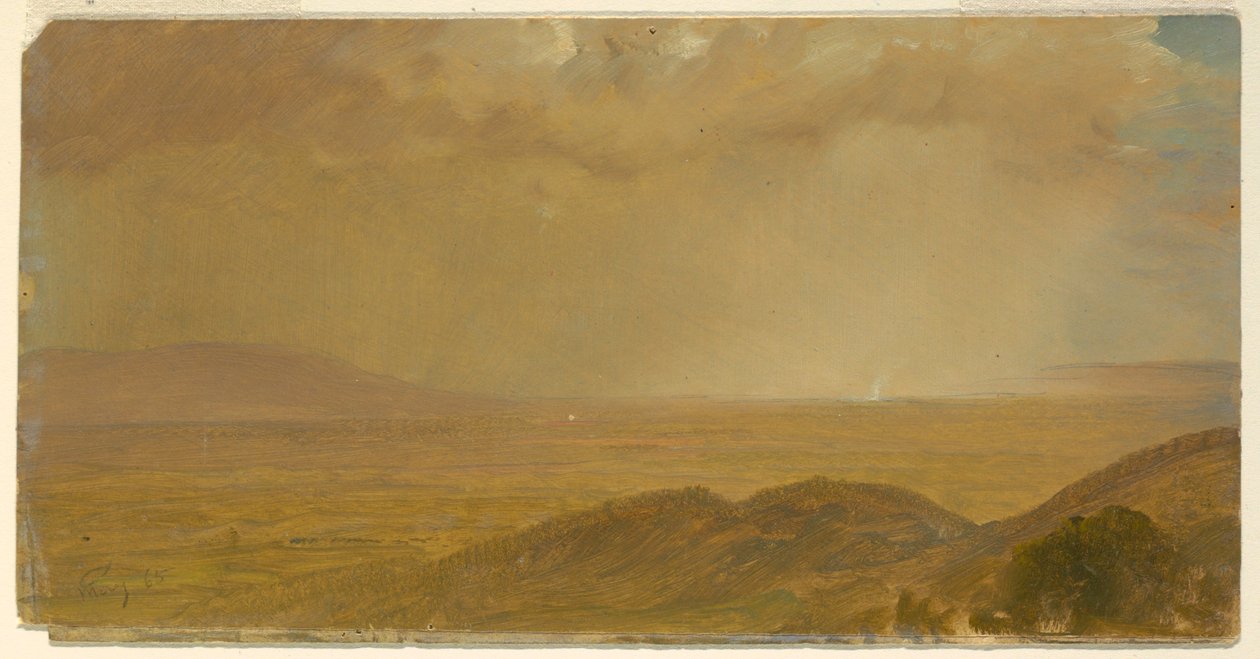 Zeichnung, Landschaft, Mai 1865 von Frederic Edwin Church